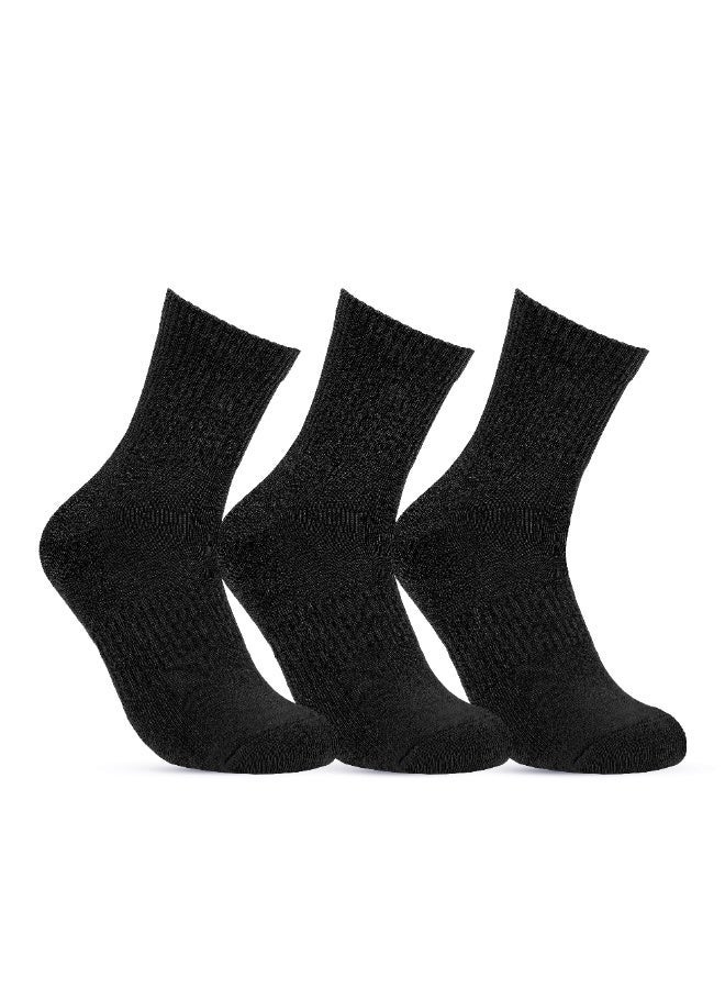 STITCH Men's Pack of 3 Half Terry L-Shape Casual Socks - Image 1